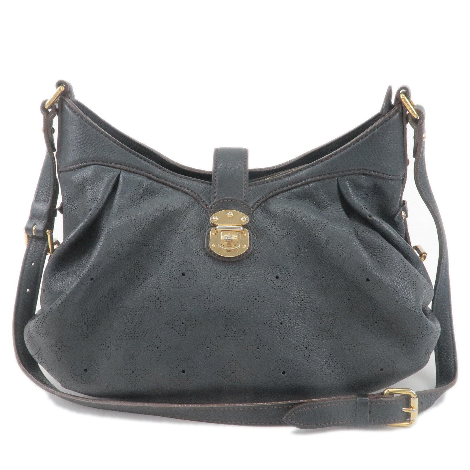 Louis Vuitton Monogram Mahina XS Shoulder Bag Bronze M95717
