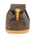 Louis Vuitton Monogram Montsouris MM Back Pack Bag M51136