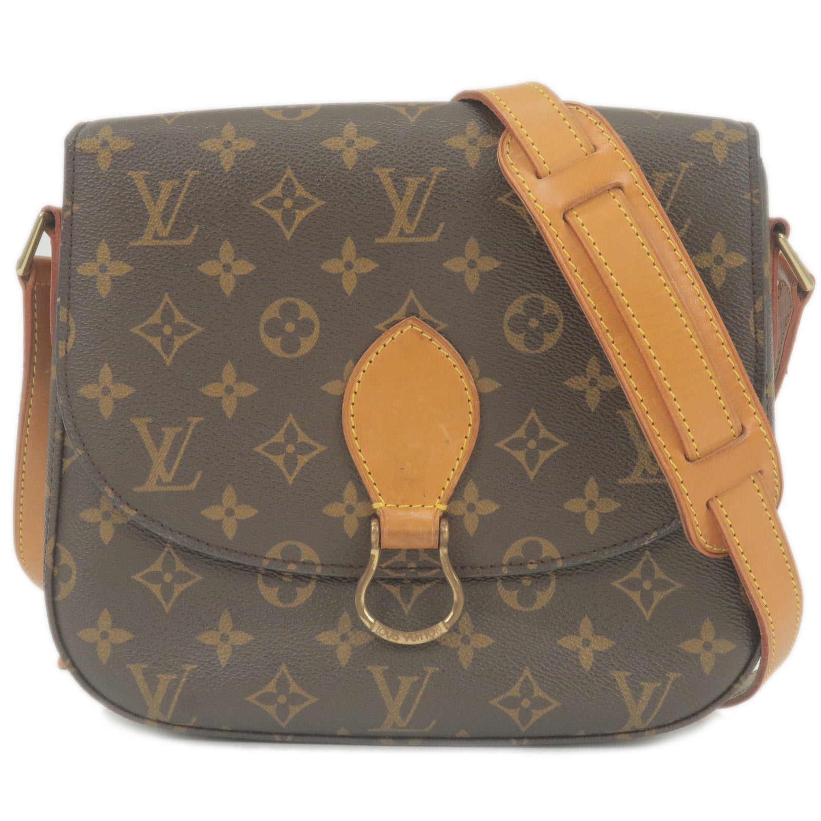 Louis Vuitton Monogram Saint Cloud GM Shoulder Bag M51242