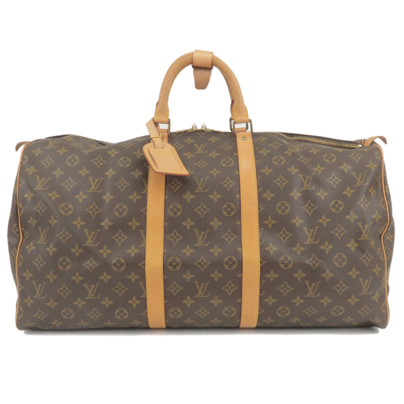 Louis Vuitton Monogram Keep All 55 Boston Bag M41424
