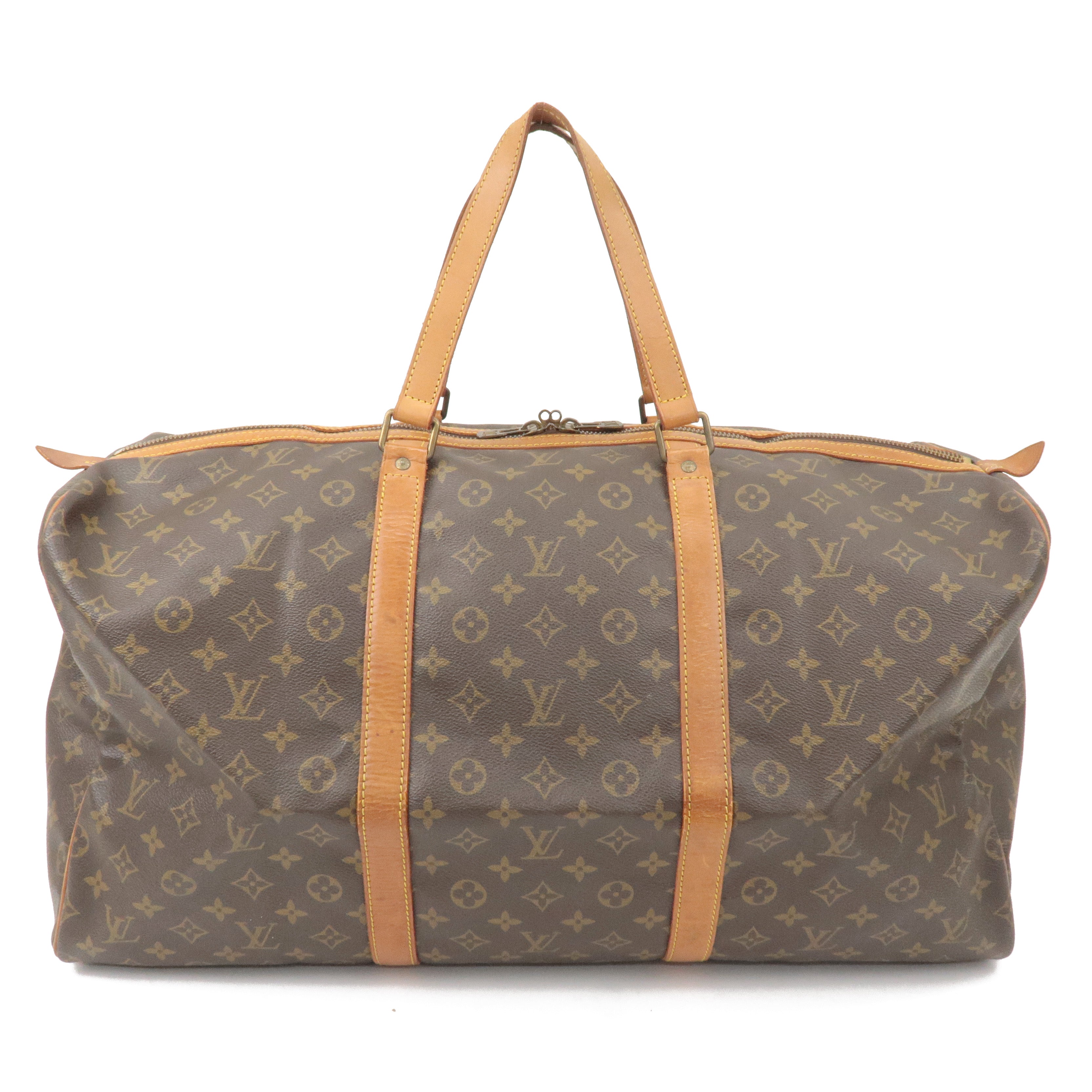Louis Vuitton Monogram Sac Souple 55 Boston Bag M41622