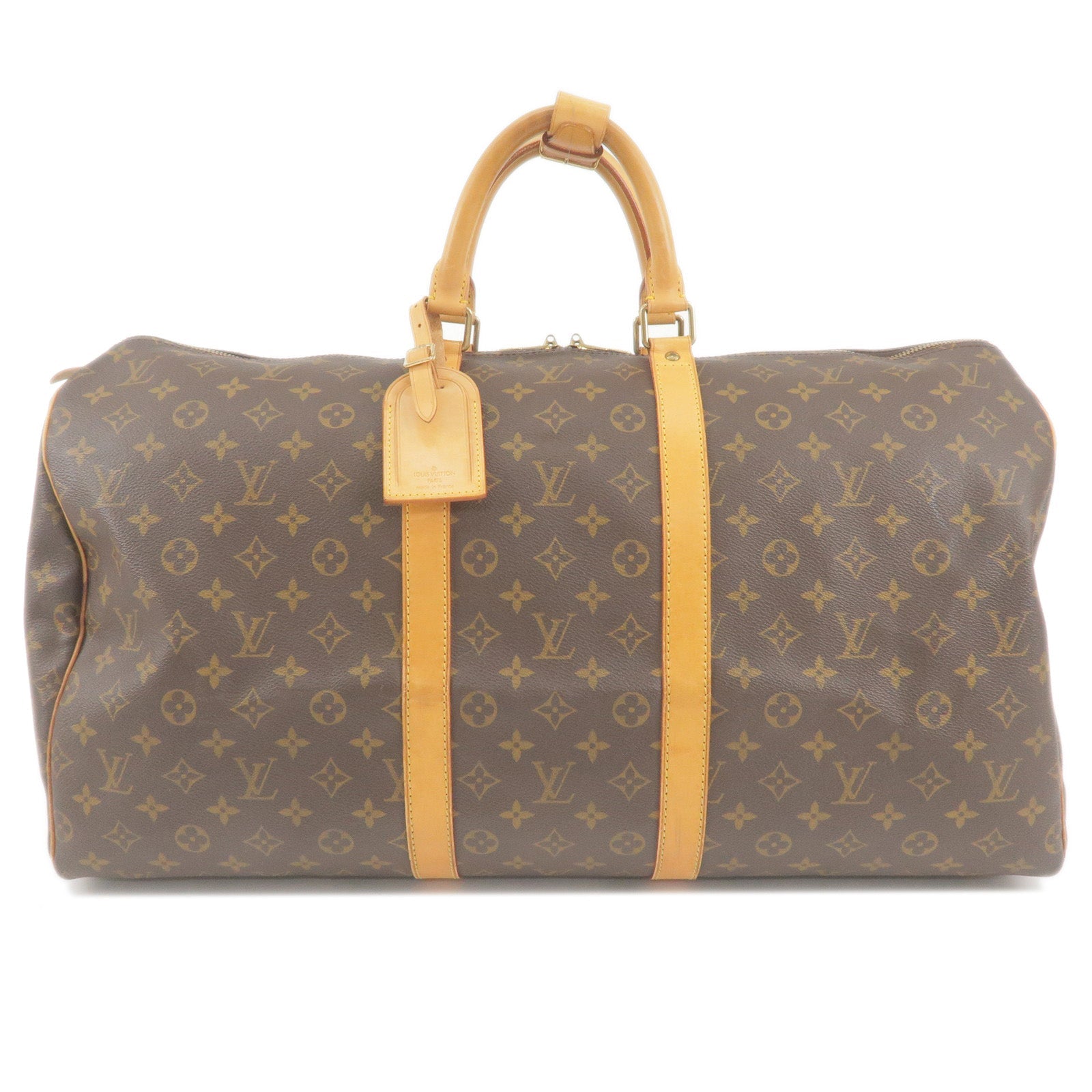 Louis Vuitton Monogram Keep All 55 Boston Bag M41424