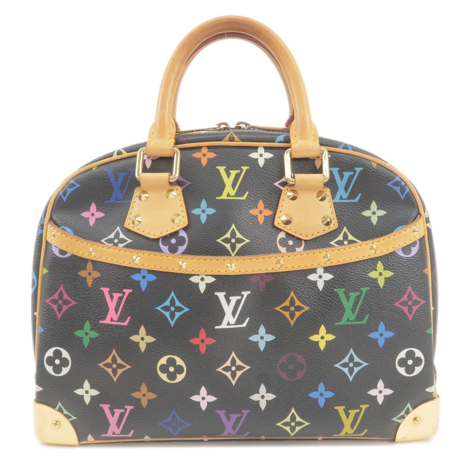 Louis Vuitton Monogram Multi Color Trouville Hand Bag M92662