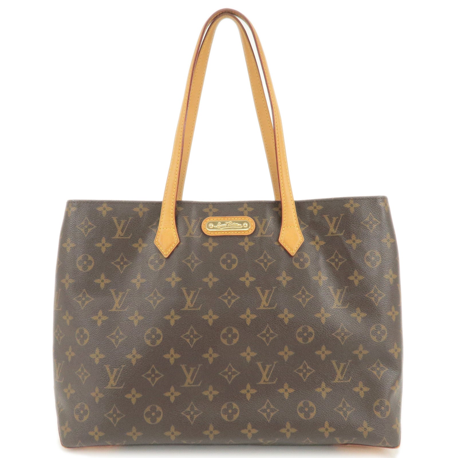 Louis Vuitton Monogram Wilshire MM Tote Bag M45644