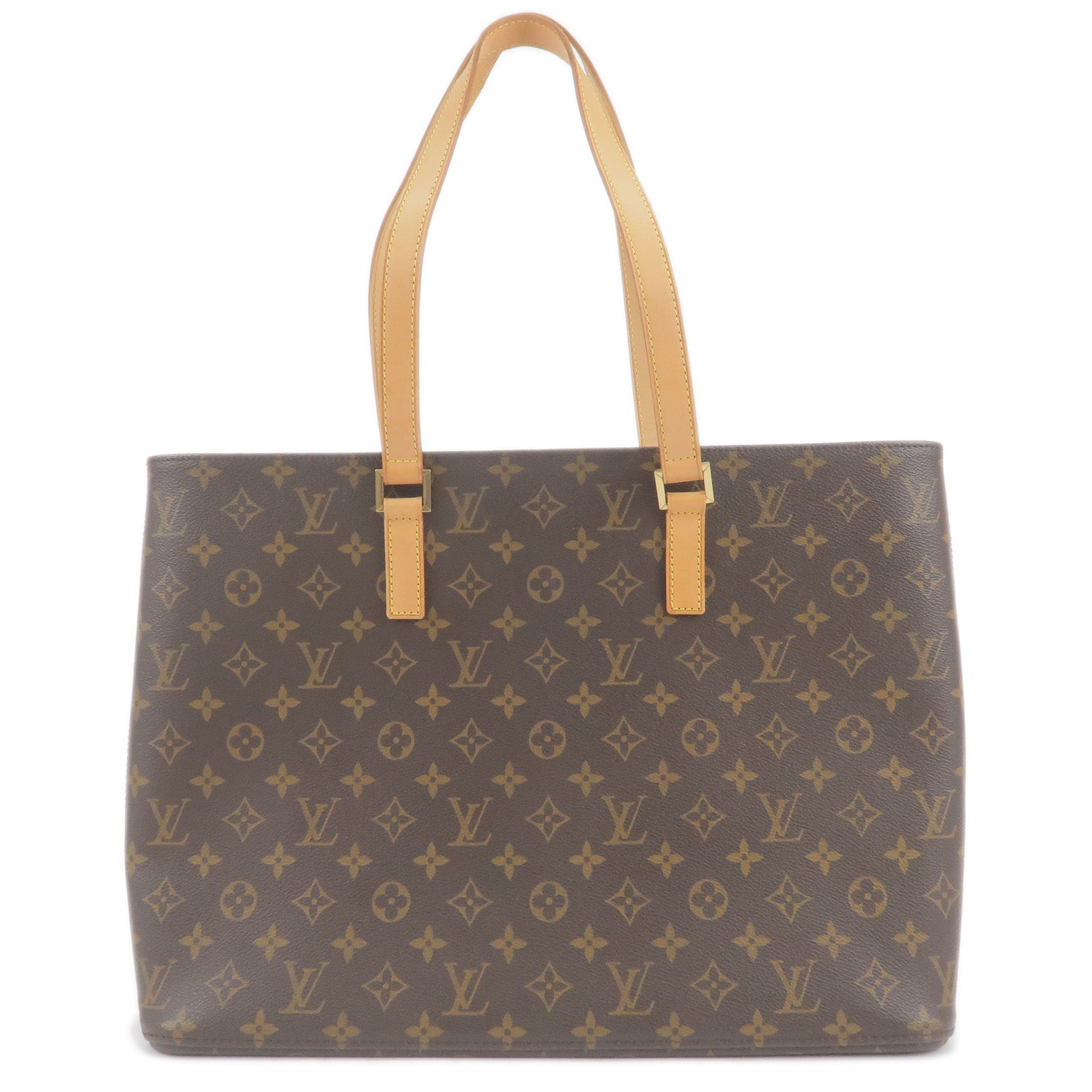 Louis Vuitton Monogram Luco Tote Bag Hand Bag Brown M51155