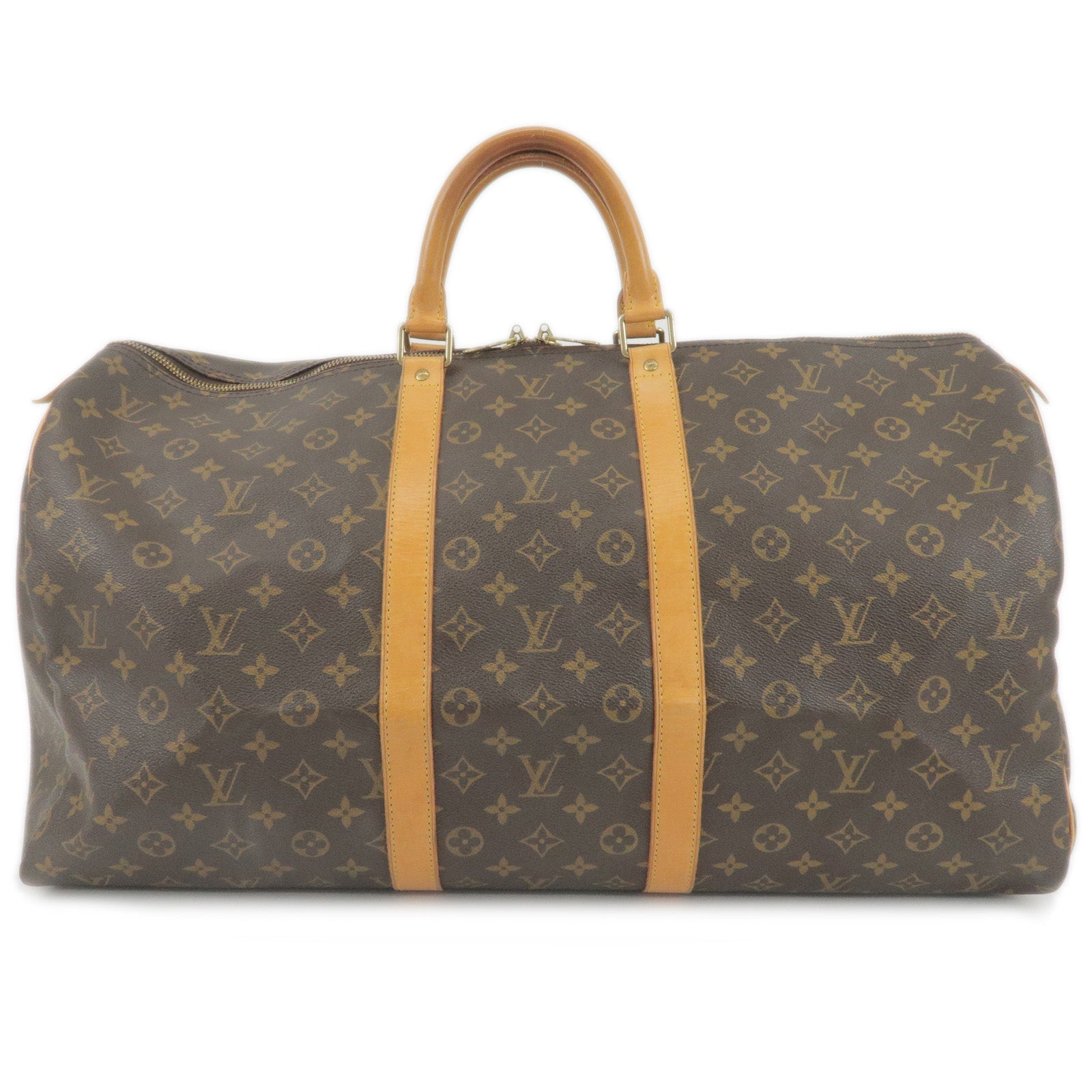 Louis Vuitton Monogram Keep All 55 Boston Bag M41424