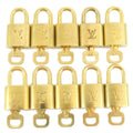 Louis Vuitton Set of 10 Lock & Key Cadena Key Lock