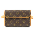Louis Vuitton Monogram Pochette Florentine Waist Bag BeltXS M51855
