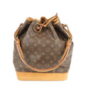Louis Vuitton Monogram Noe Shoulder Bag Hand Bag Brown M42224