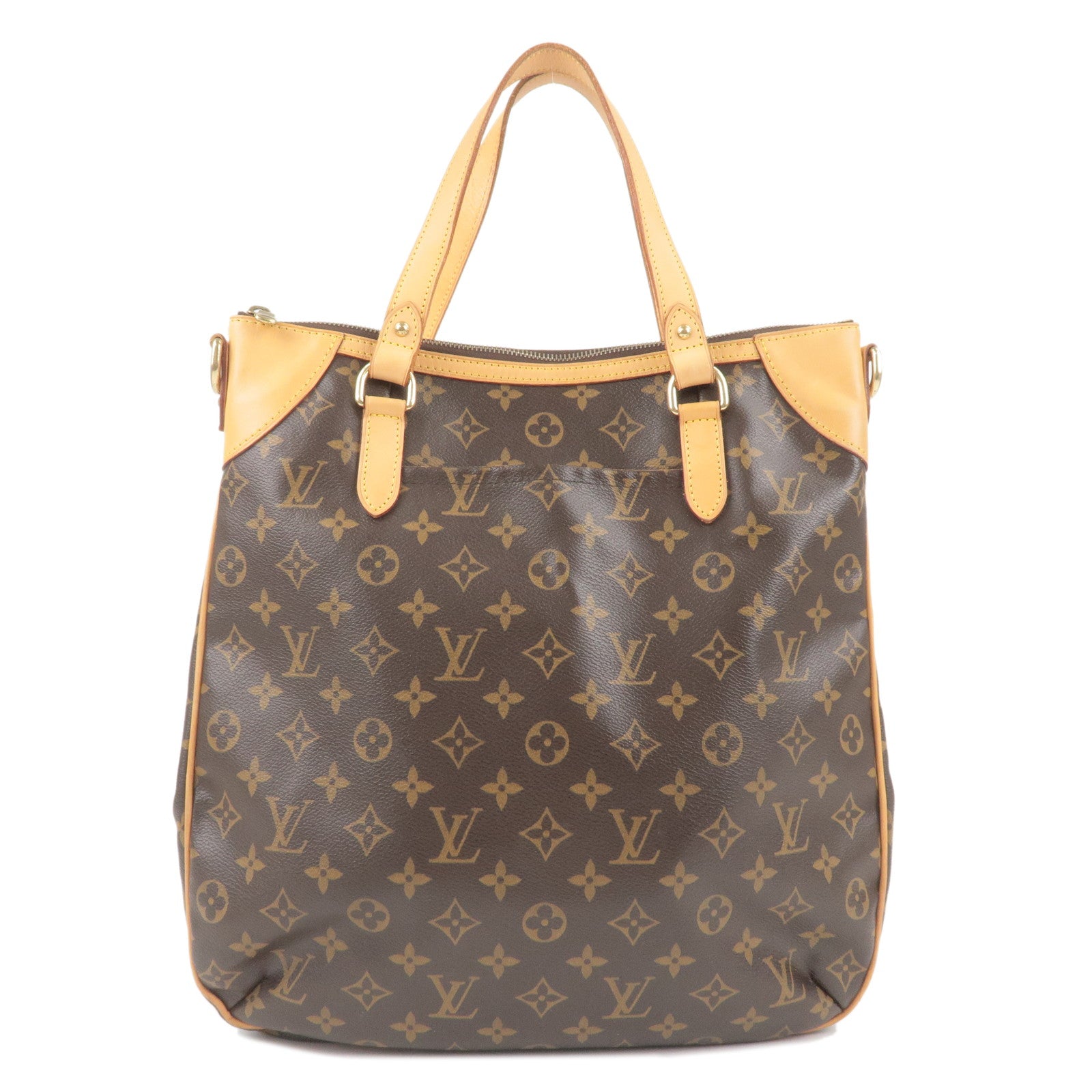 Louis Vuitton Monogram Odeon GM Shoulder Bag Brown M56388