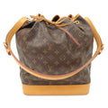 Louis Vuitton Monogram Noe Shoulder Bag Hand Bag Brown M42224
