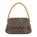 Louis Vuitton Monogram Mini Looping Shoulder Bag Brown M51147