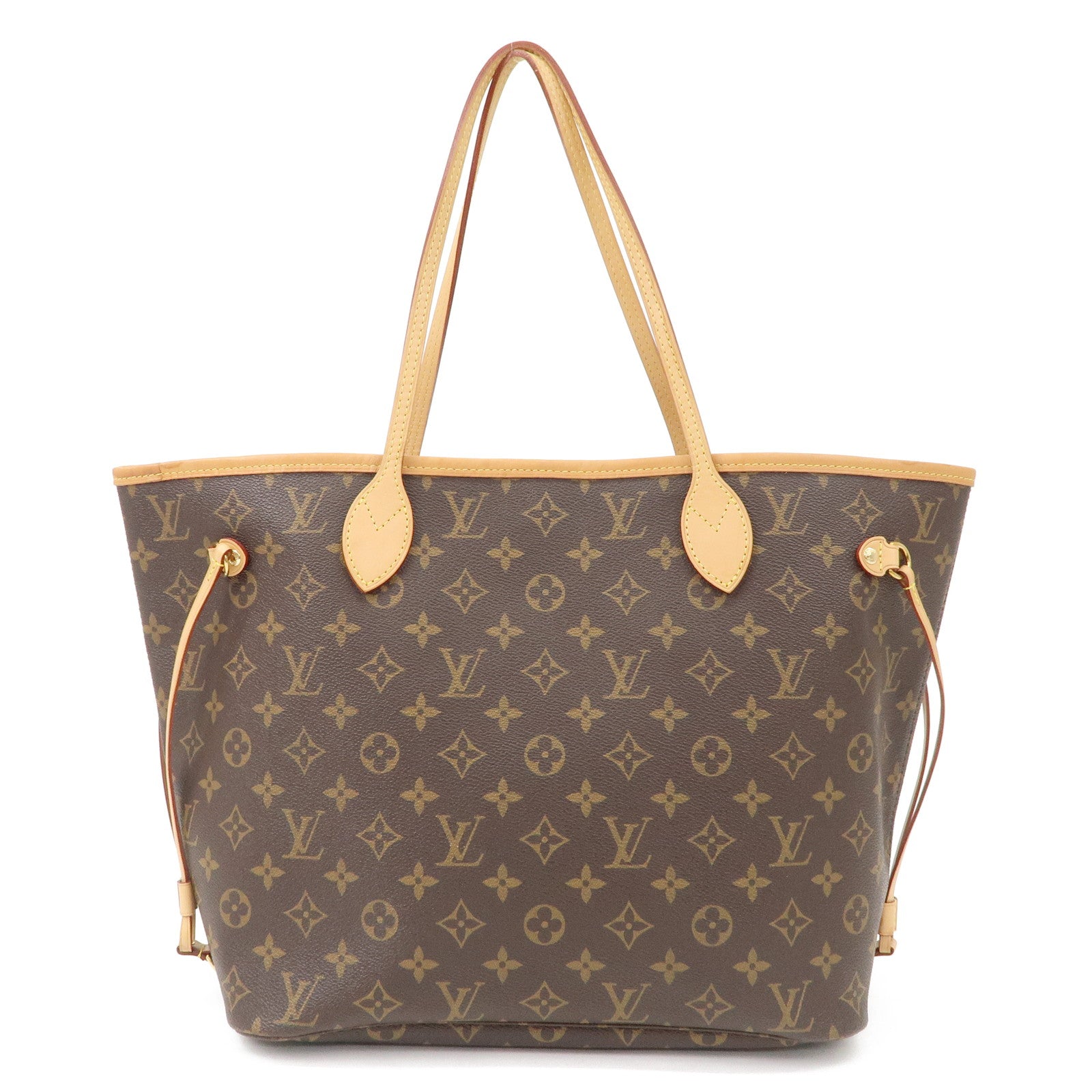 Louis Vuitton Monogram Neverfull MM Tote Bag Cerise M41177