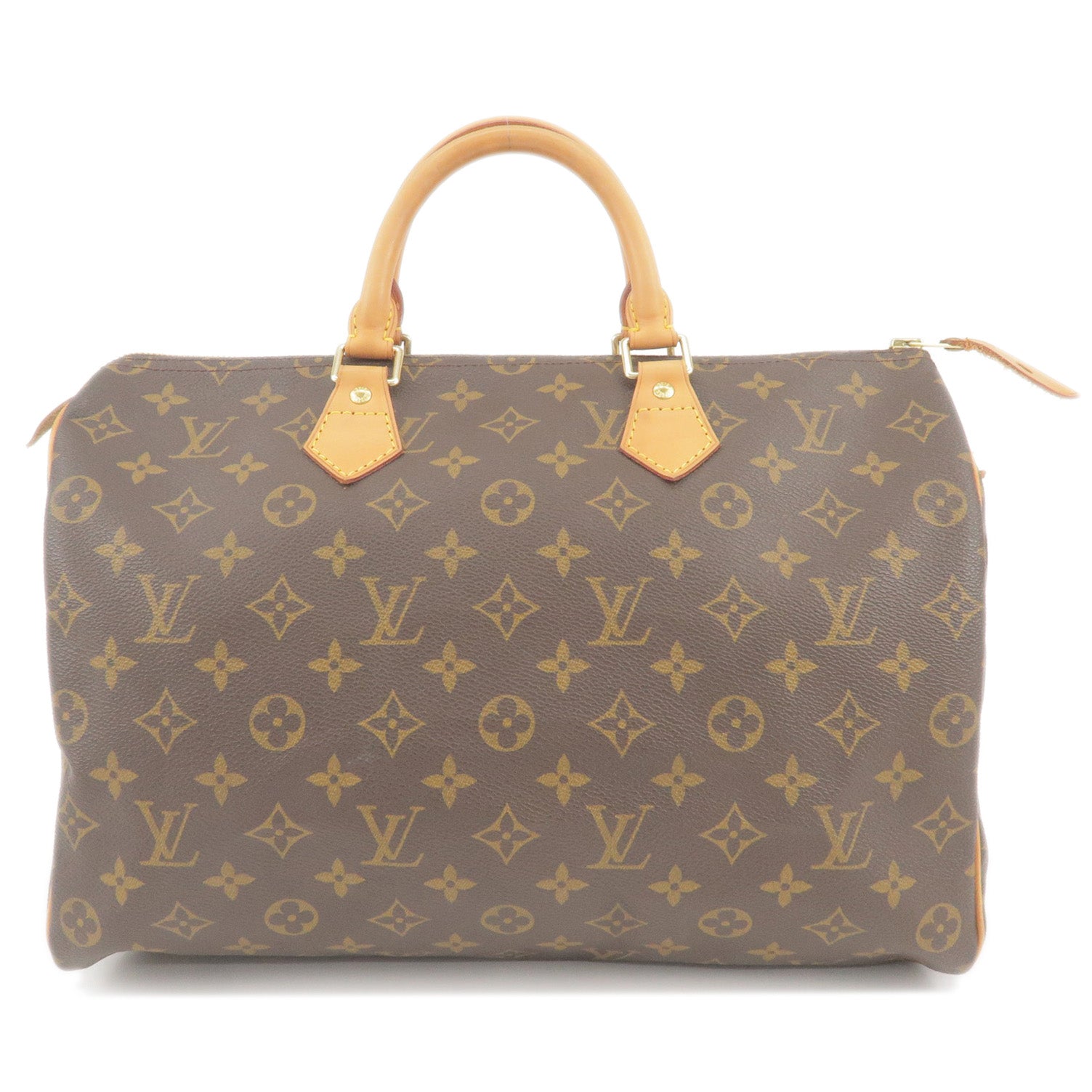 Louis Vuitton Monogram Speedy 35 Hand Bag Boston Bag M41524