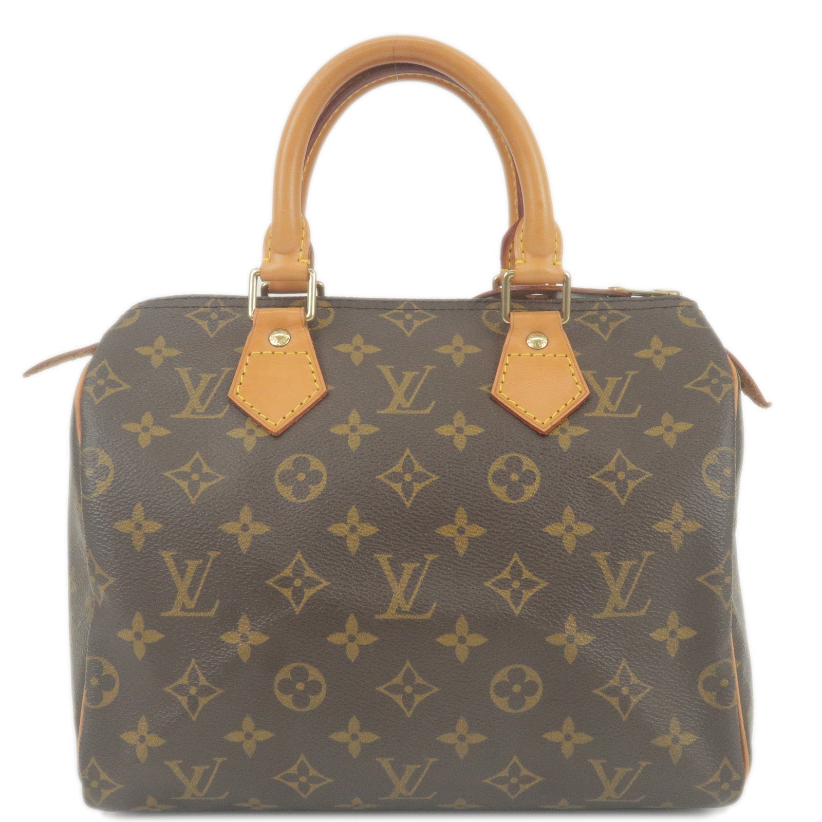 Louis Vuitton Monogram Speedy 25 Hand Bag Boston Bag M41528