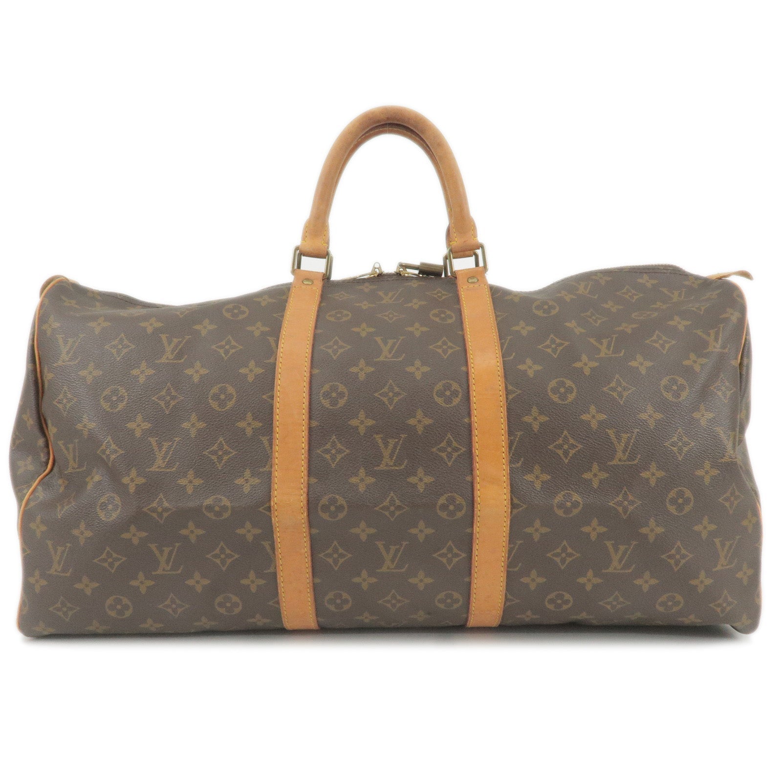 Louis Vuitton Monogram Keep All 55 Boston Bag M41424