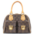 Louis Vuitton Monogram Manhattan PM Hand Bag M40026