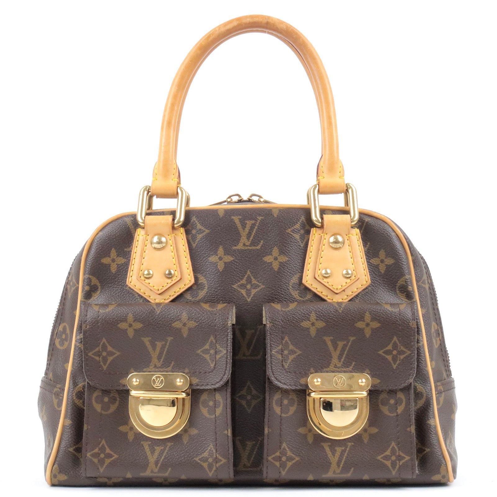 Louis Vuitton Monogram Manhattan PM Hand Bag M40026