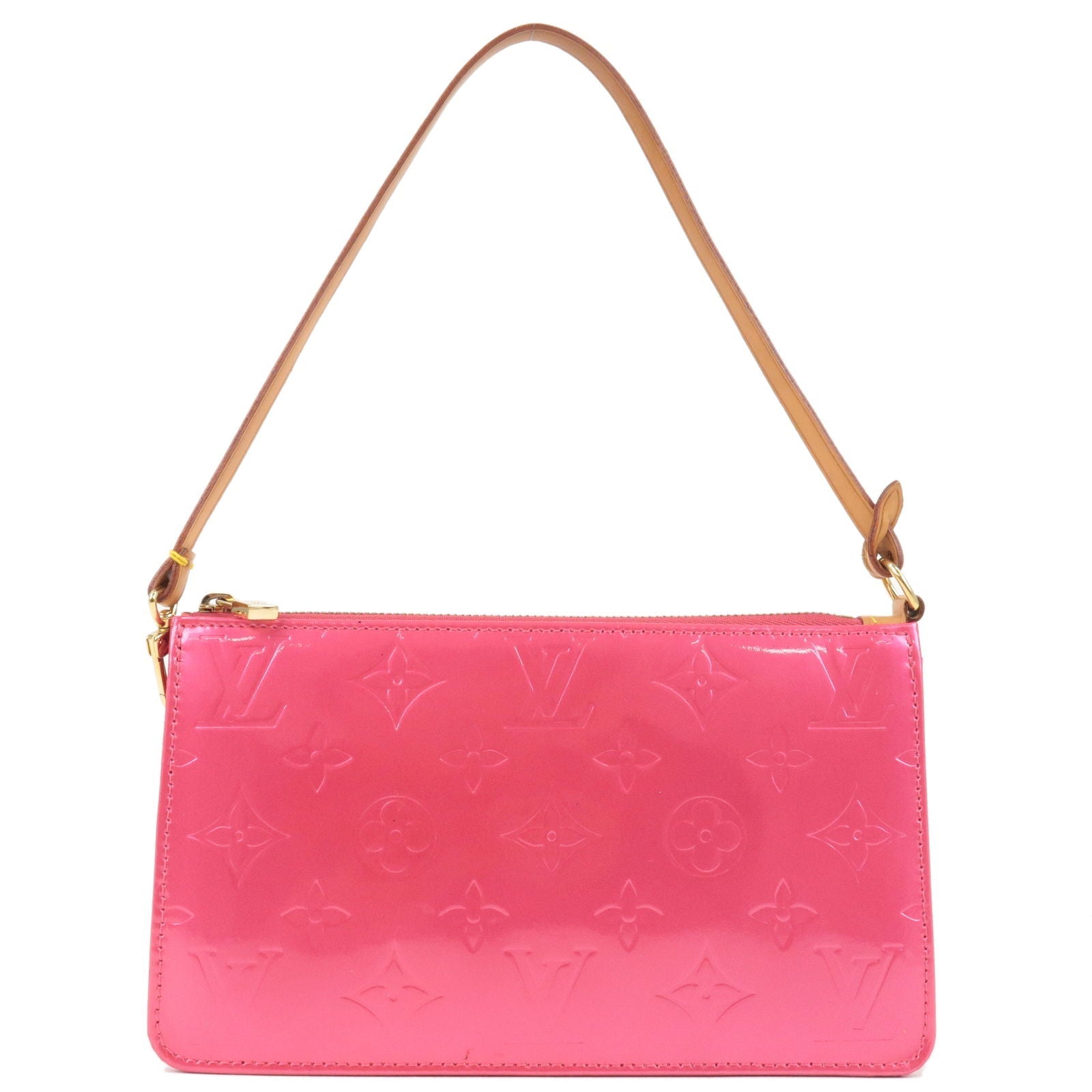 Louis Vuitton Monogram Vernis Lexington Hand Bag M93525 Pink