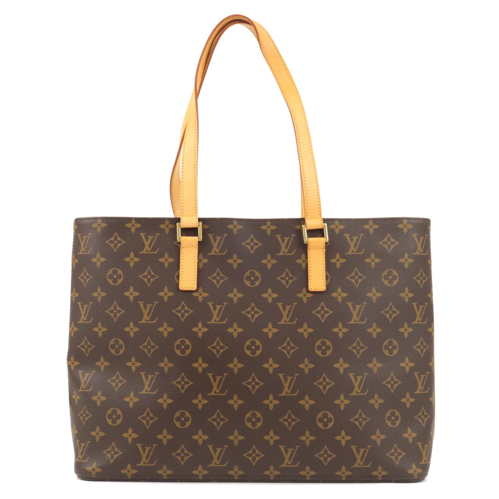 Louis Vuitton Monogram Luco Tote Bag Brown M51155