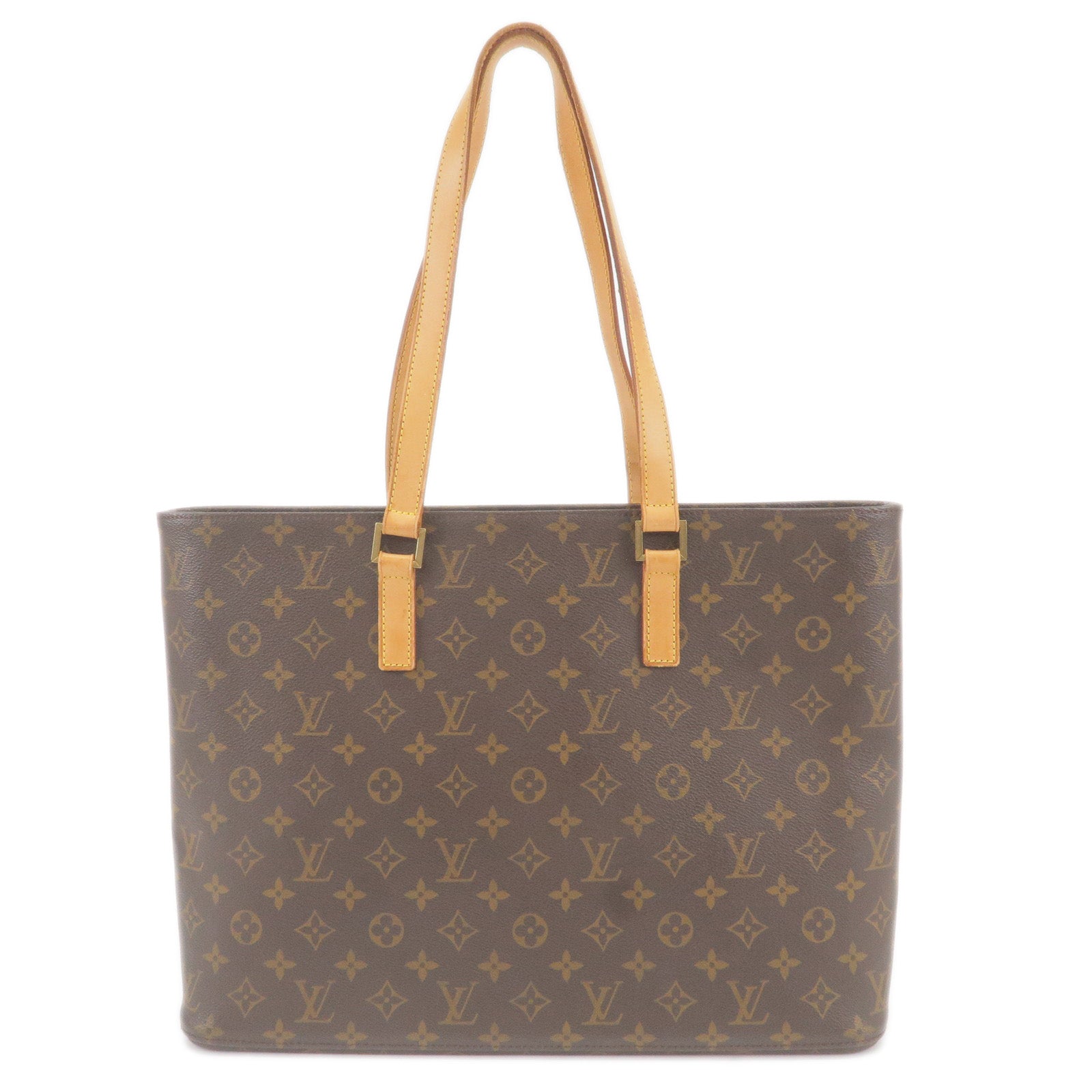 Louis Vuitton Monogram Luco Tote Bag Document Bag M51155