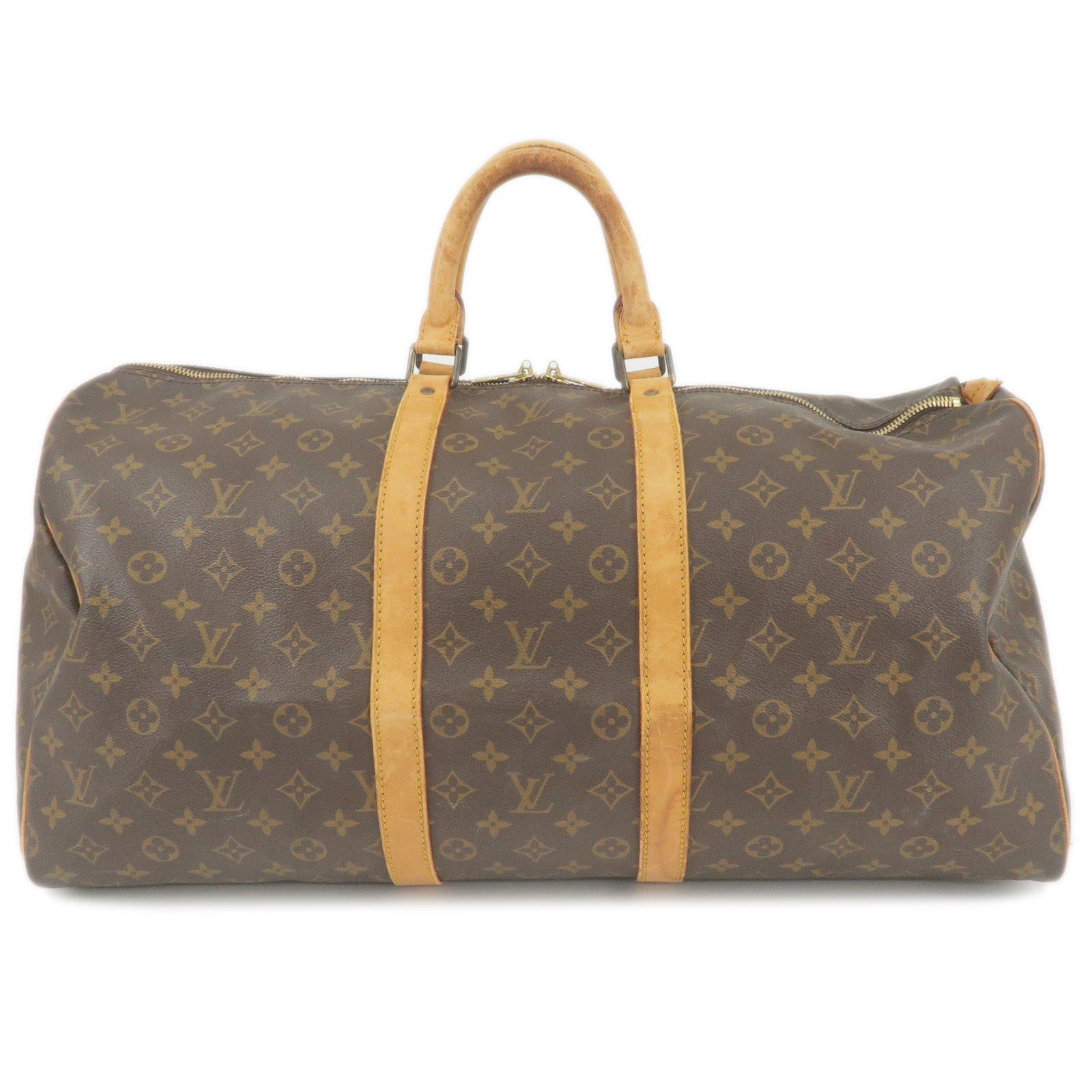 Louis Vuitton Monogram Keep All 55 Boston Bag M41424