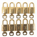 Louis Vuitton Set of 10 Lock & Key Cadena Key Lock