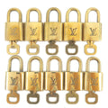 Louis Vuitton Set of 10 Lock & Key Cadena Key Lock