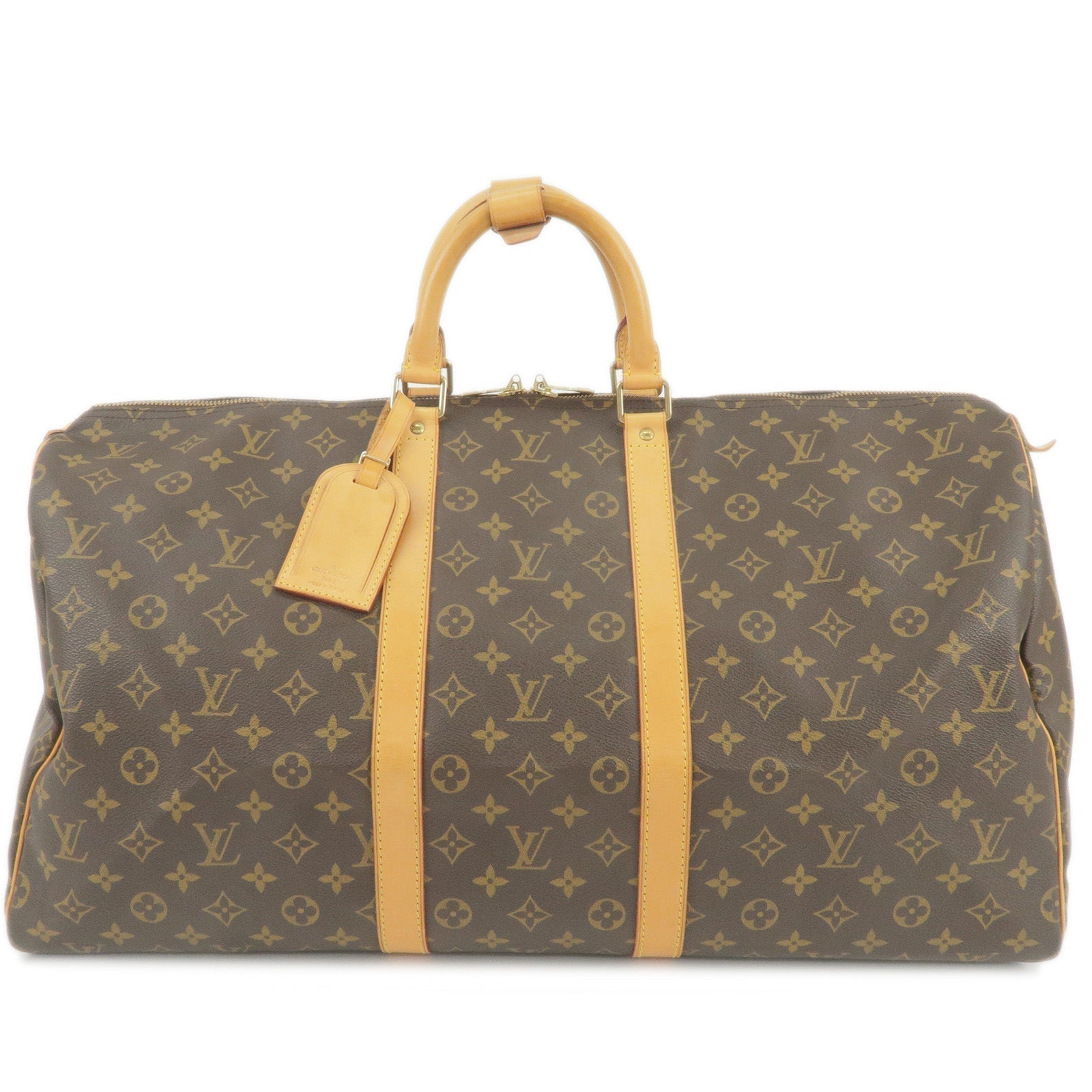 Louis Vuitton Monogram Keep All 55 Boston Bag M41424