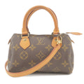 Louis Vuitton Monogram Mini Speedy & Strap M41534 J00145