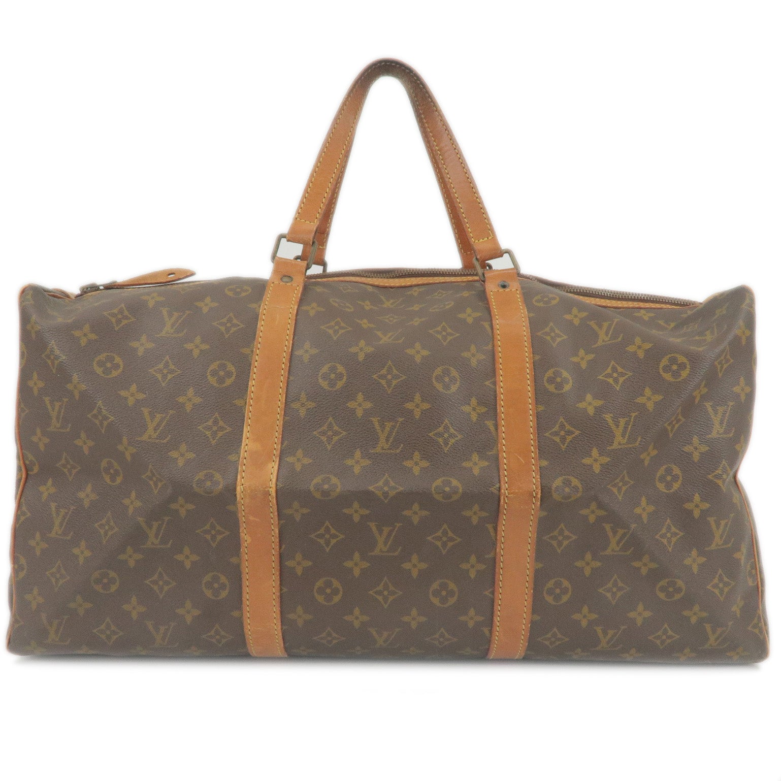 Louis Vuitton Monogram Sac Souple 55 Boston Bag M41622