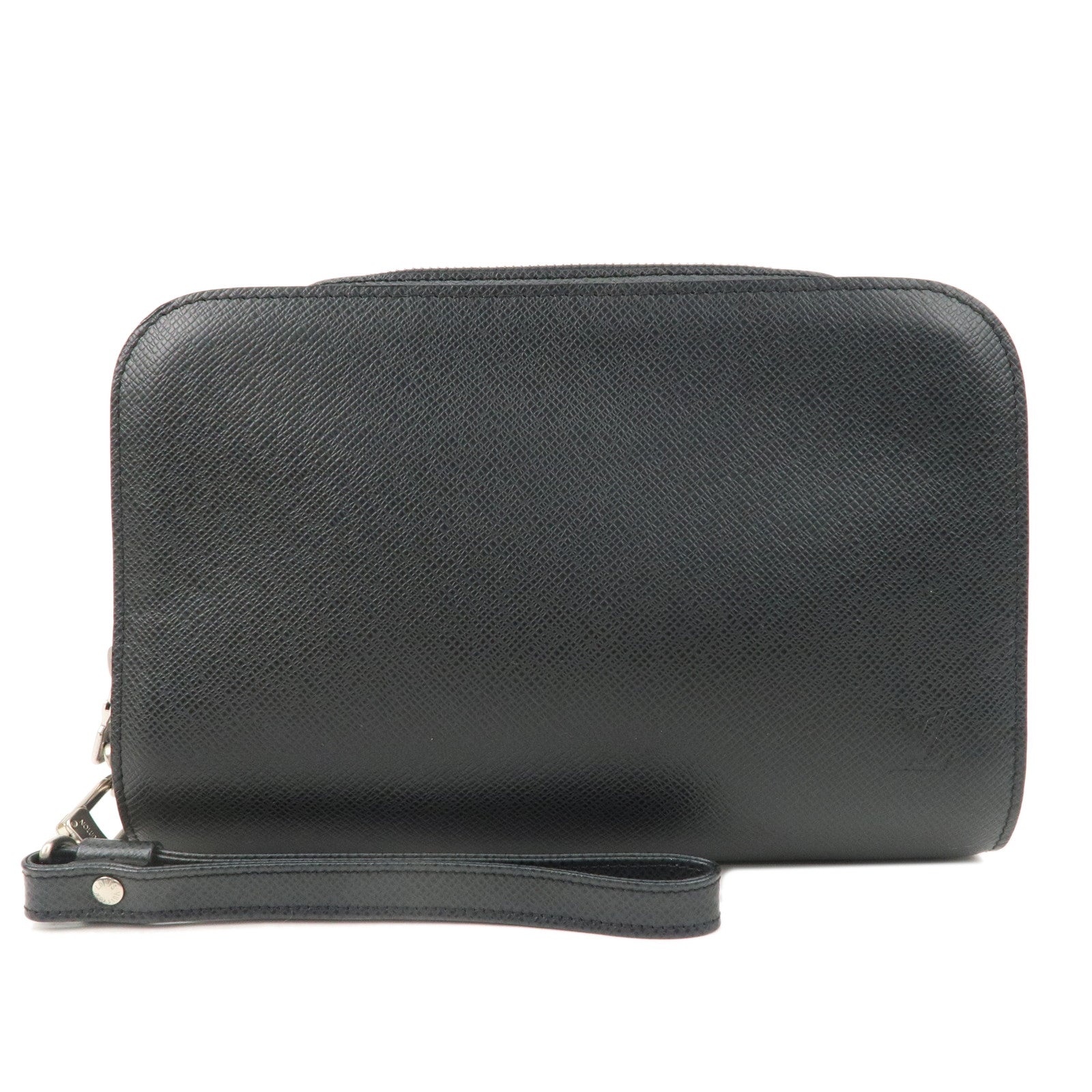 Louis Vuitton Taiga Baikal Clutch Bag Pouch Ardoise M30182