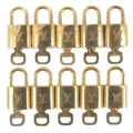 Louis Vuitton Set of 10 Lock & Key Cadena Key Lock