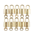 Louis Vuitton Set of 10 Lock & Key Cadena Key Lock Gold