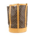 Louis Vuitton Monogram Randonnee GM Laundry Bag Brown M42244