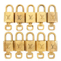 Louis Vuitton Set of 10 Lock & Key Cadena Key Lock