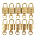 Louis Vuitton Set of 10 Lock & Key Cadena Key Lock