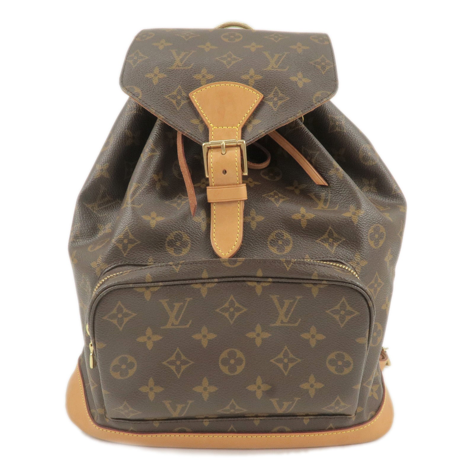 Louis Vuitton Monogram Montsouris GM Back Pack M51135