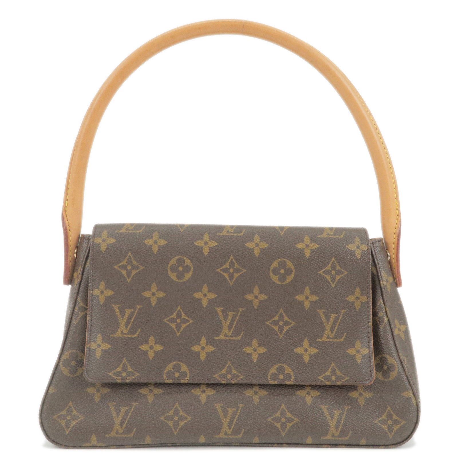 Louis Vuitton Monogram Mini Looping Shoulder Bag Hand Bag M51147