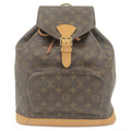 Louis Vuitton Monogram Montsouris GM Back Pack M51135