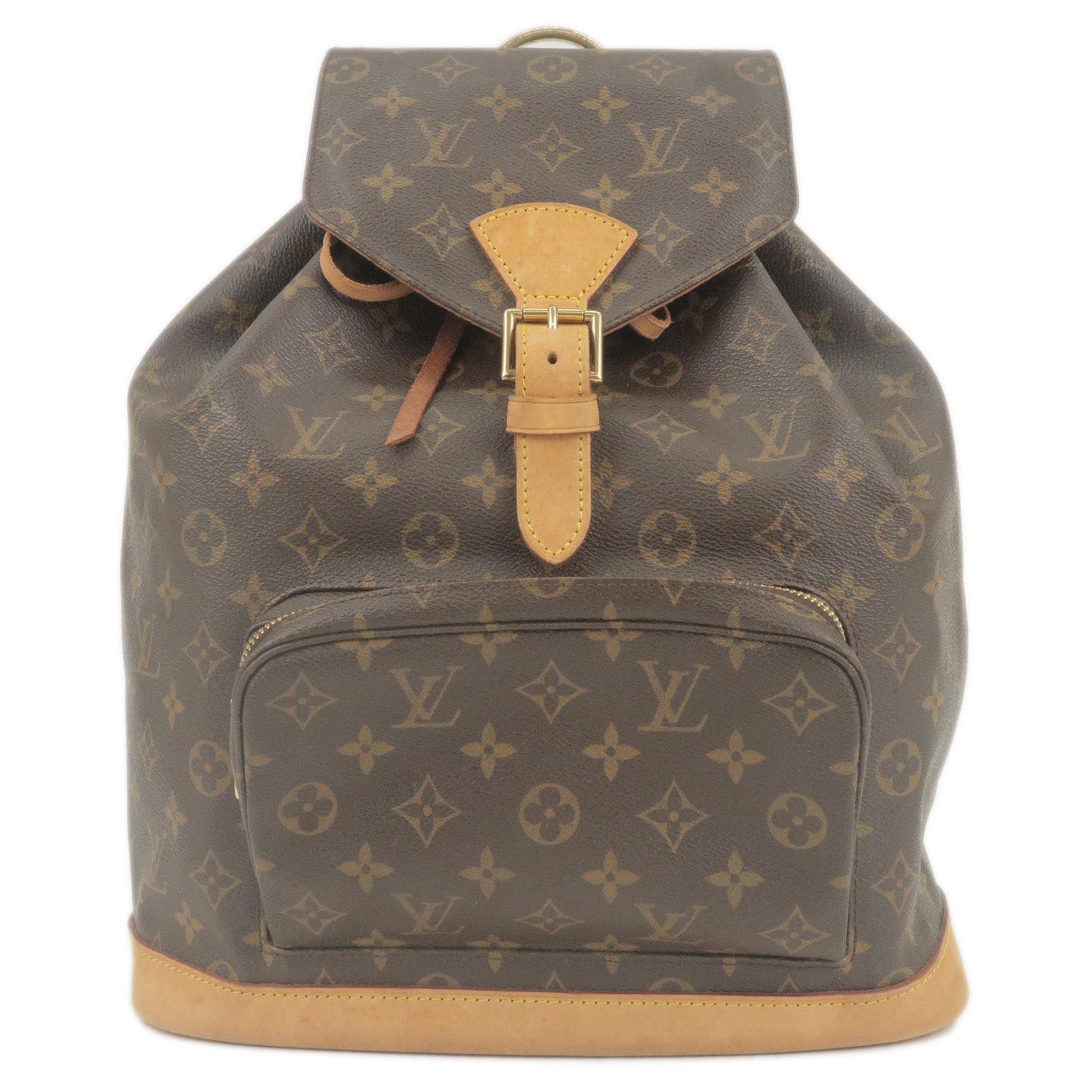 Louis Vuitton Monogram Montsouris GM Back Pack M51135