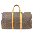 Louis Vuitton Monogram Keep All 50 Boston Bag Brown M41416