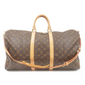 Louis Vuitton Keep All Bandouliere 55 Boston Bag & Strap M41414