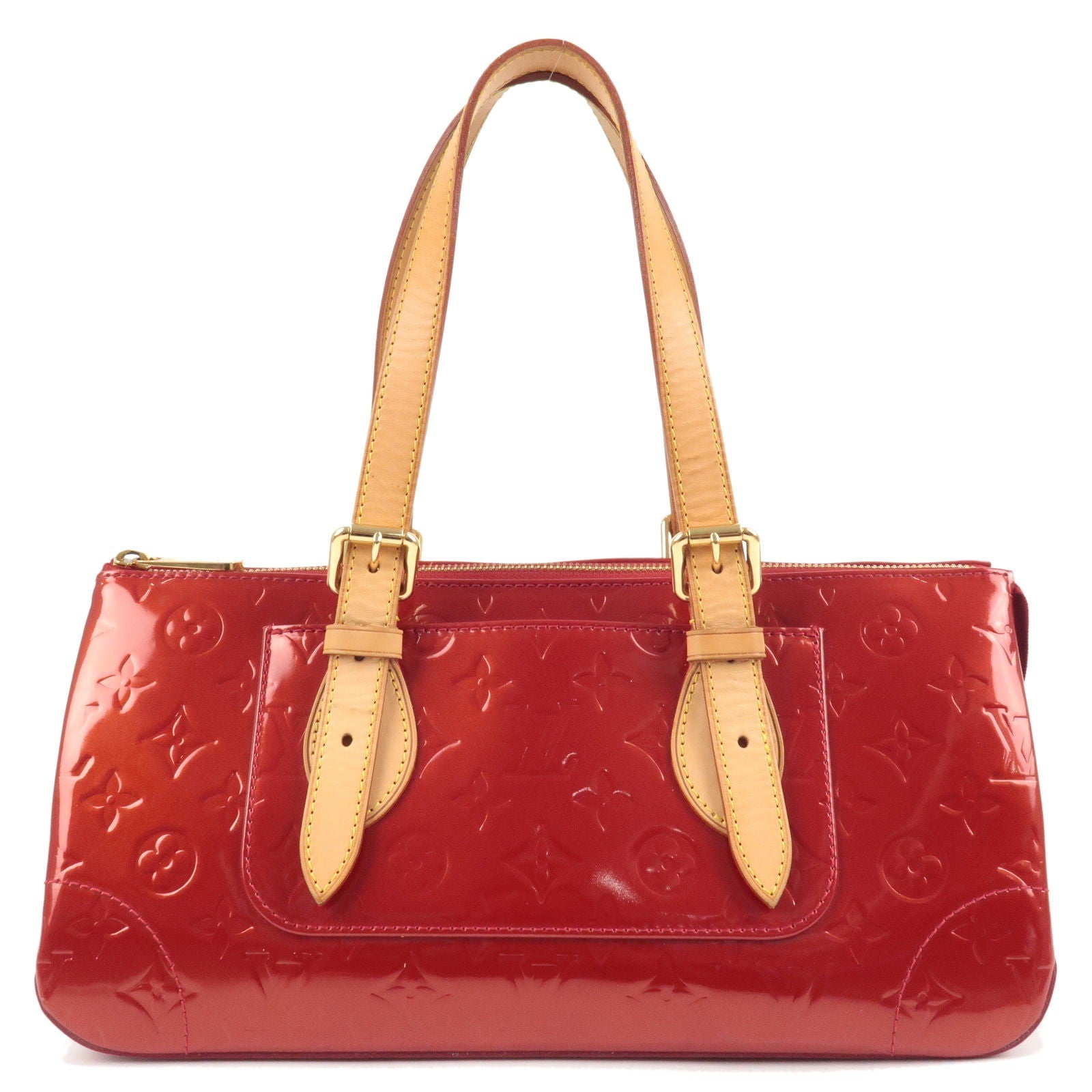 Louis Vuitton Vernis Rosewood Ave Pomme D'Amour Bag M93507