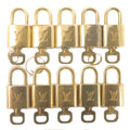 Louis Vuitton Set of 10 Lock & Key Cadena Key Lock