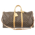 Louis Vuitton Keep All Bandouliere 55 Boston Bag & Strap M41414