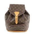 Louis Vuitton Monogram Montsouris GM Back Pack Brown M51135