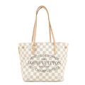 Louis Vuitton Damier Azur Cabas PM Tote Bag Shoulder Bag N41378