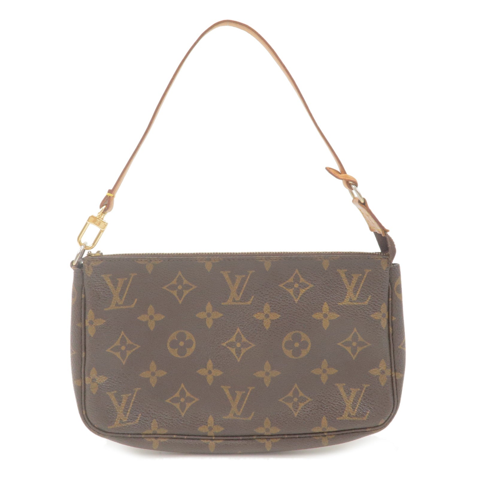 Louis Vuitton Monogram Pochette Accessoires Brown M51980