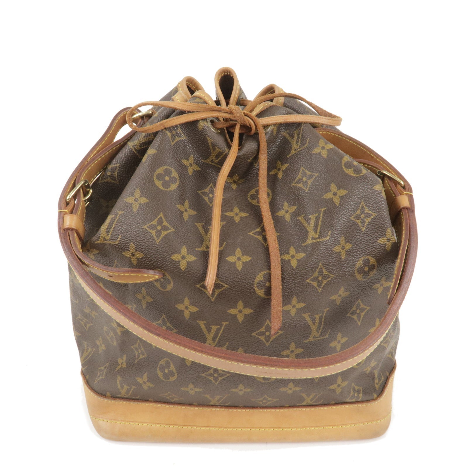 Louis Vuitton Monogram Noe Shoulder Bag Hand Bag Brown M42224